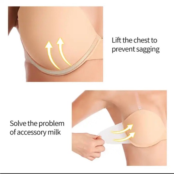 Backless Strapless Bra - Nude - Picture 3 of 5